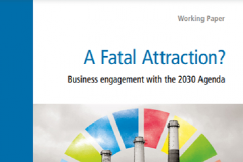 Cover_A Fatal Attraction? Business engagement with the 2030 Agenda